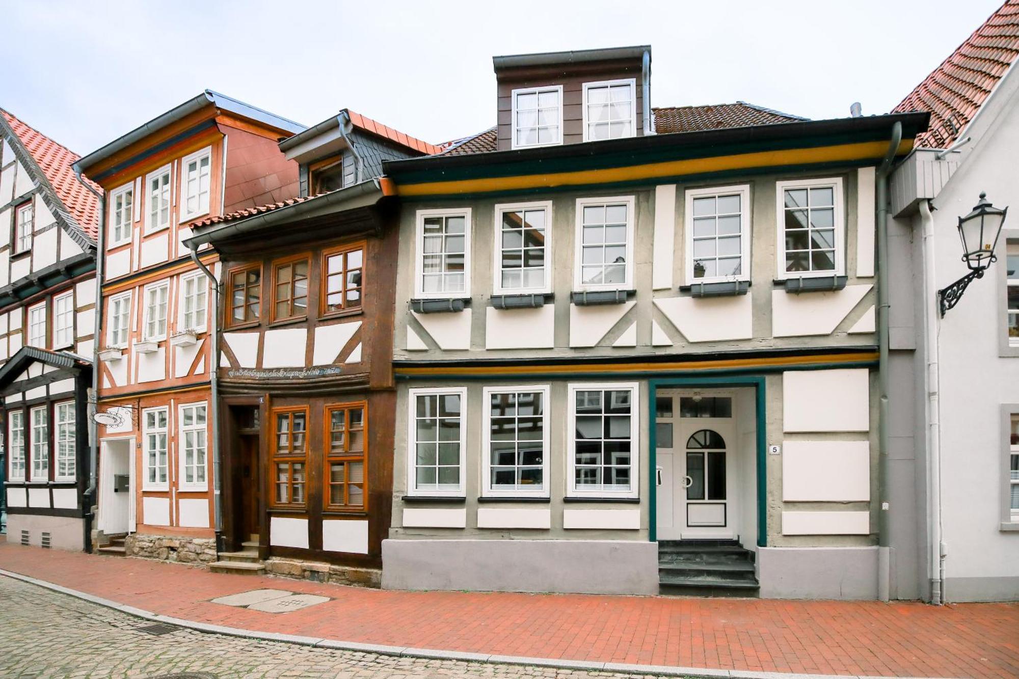 Moderner Komfort Trifft Historie Hamelin Bagian luar foto
